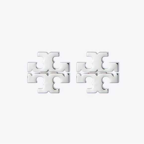 Tory Burch Jewelry - Tory Burch Kors Silver Stud Earrings